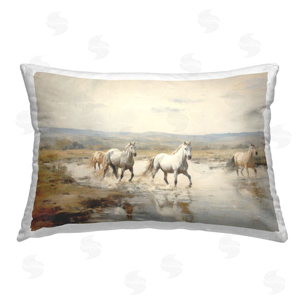 stupell industries Petal Prints Design | Free Horses Running