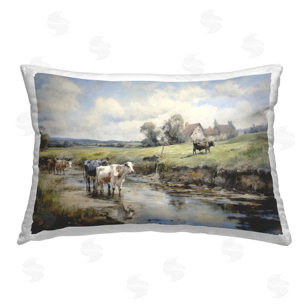 stupell industries Petal Prints Design | Free Roaming Cattle