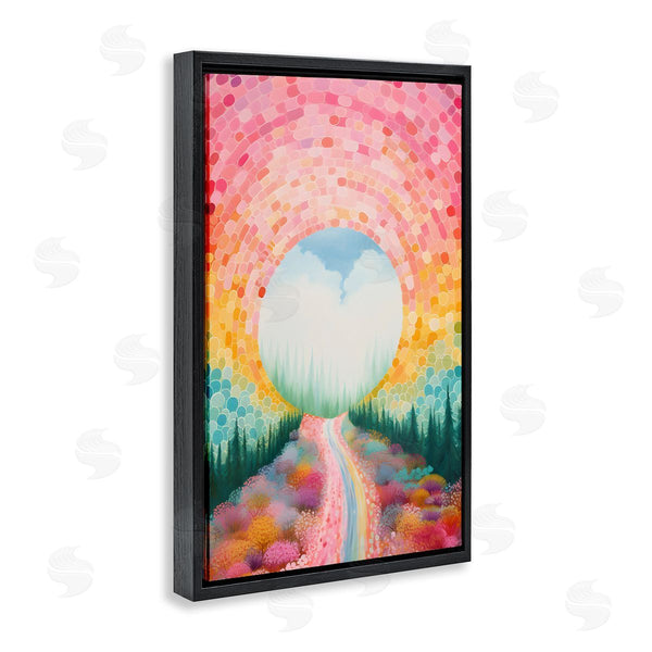 Stupell Industries Petal Prints Design | Geometric Road Path