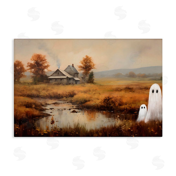 stupell industries Petal Prints Design | Ghosts In Farm Field Wall Art