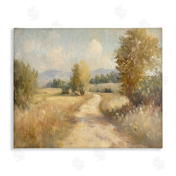 stupell industries Petal Prints Design | Gravel Road Landscape