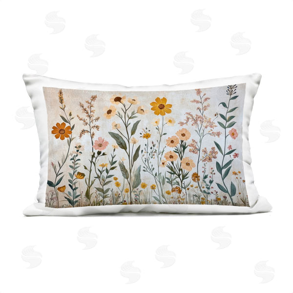 Stupell Industries Petal Prints Design | Growing Tall Wildflowers Printed Throw Pillow