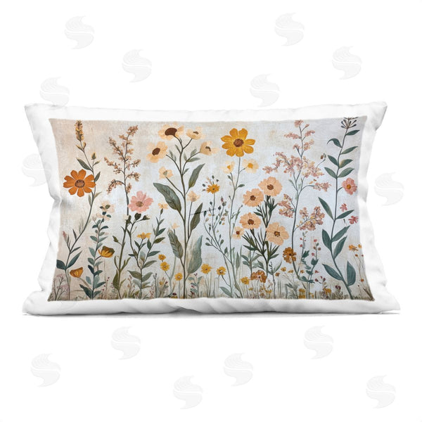 stupell industries Petal Prints Design | Growing Tall Wildflowers Printed Throw Pillow