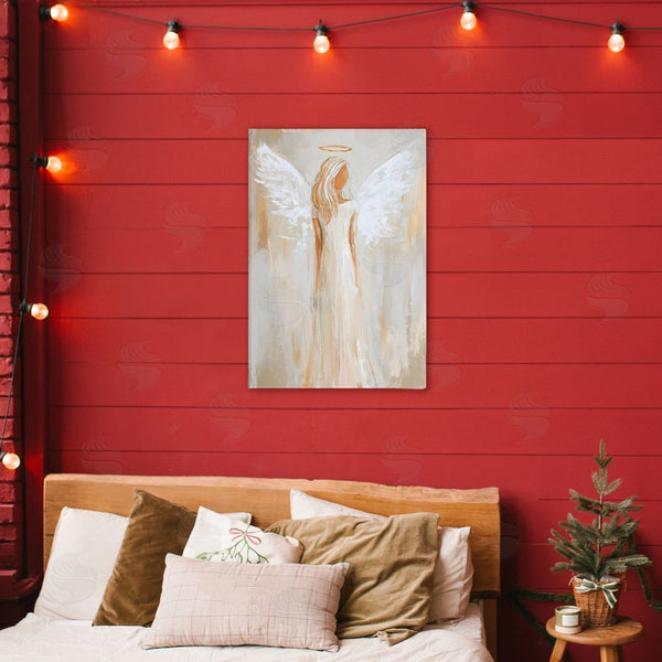 Stupell Industries Petal Prints Design | Guardian Angel Portrait Wall Art