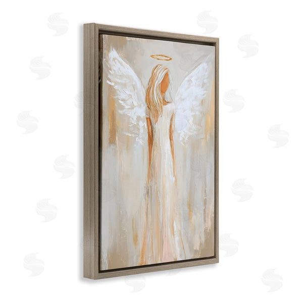 Stupell Industries Petal Prints Design | Guardian Angel Portrait Wall Art