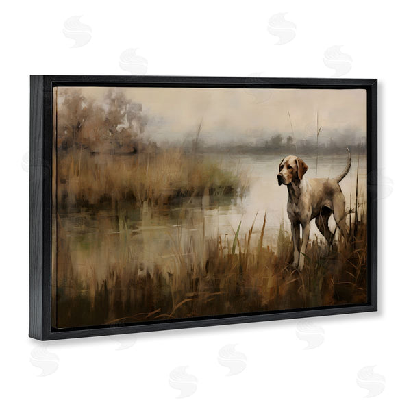 Stupell Industries Petal Prints Design | Hunting Dog In Nature