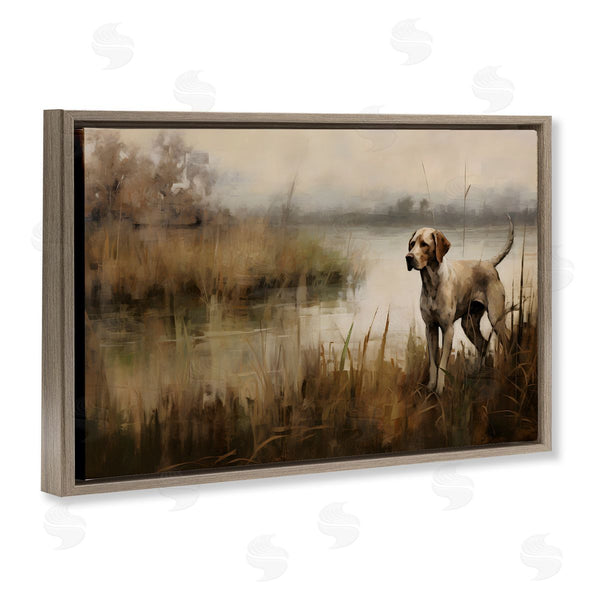 Stupell Industries Petal Prints Design | Hunting Dog In Nature
