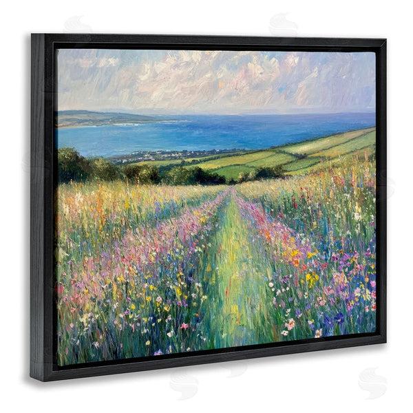 Stupell Industries Petal Prints Design | Impressionist Wildflower Hills