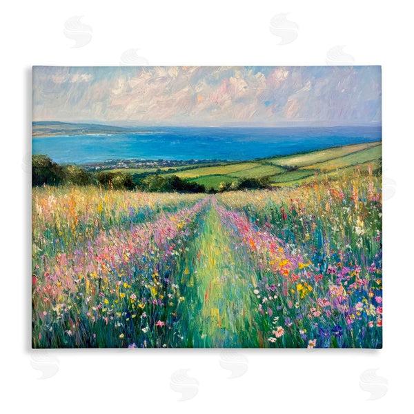 stupell industries Petal Prints Design | Impressionist Wildflower Hills