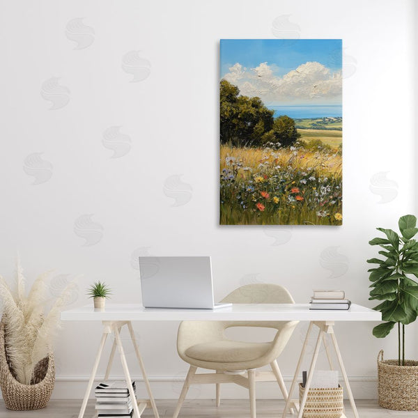 Stupell Industries Petal Prints Design | In The Distance Meadow Wall Art