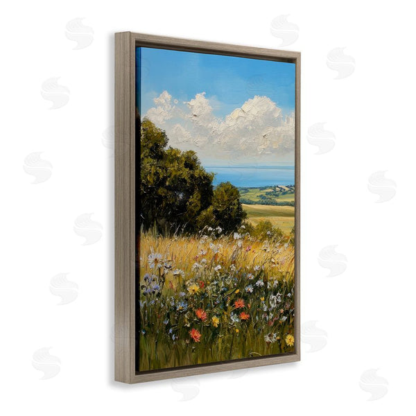 Stupell Industries Petal Prints Design | In The Distance Meadow Wall Art