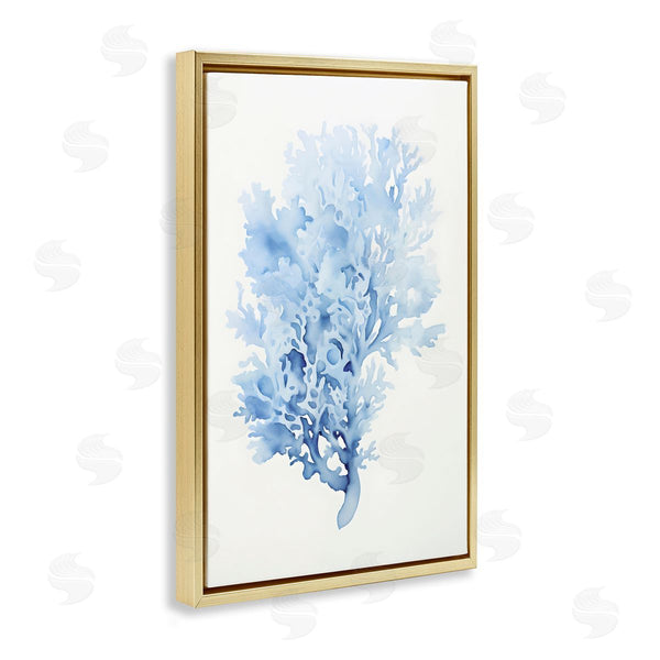 Stupell Industries Petal Prints Design | Indigo Coral Impression