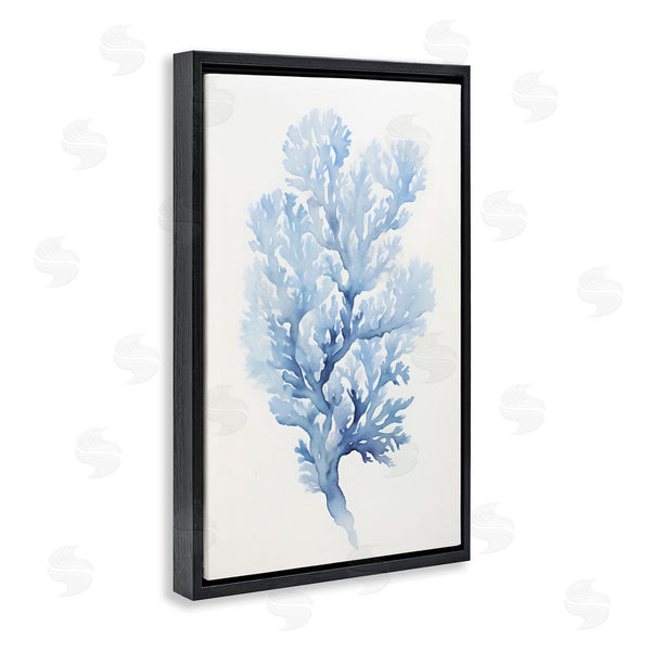 Stupell Industries Petal Prints Design | Indigo Coral Shape