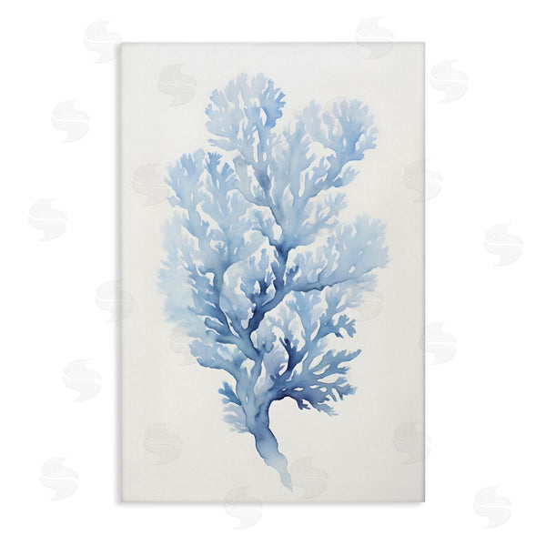 stupell industries Petal Prints Design | Indigo Coral Shape