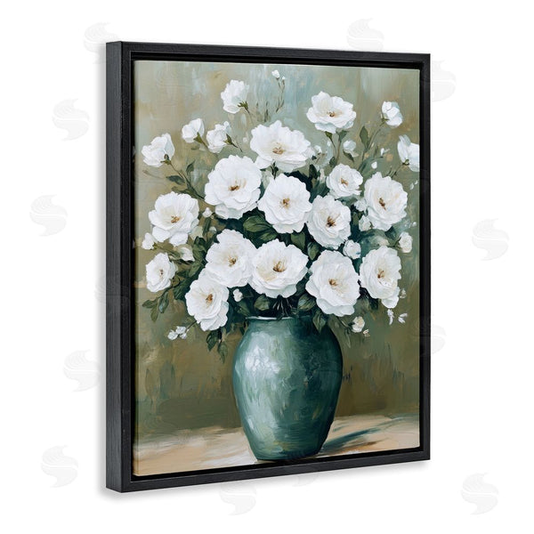 Stupell Industries Petal Prints Design | Ivory Bouquet Flower Blossoms Wall Art
