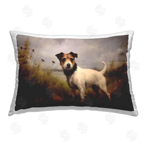 stupell industries Petal Prints Design | Jack Russell Terrier Landscape