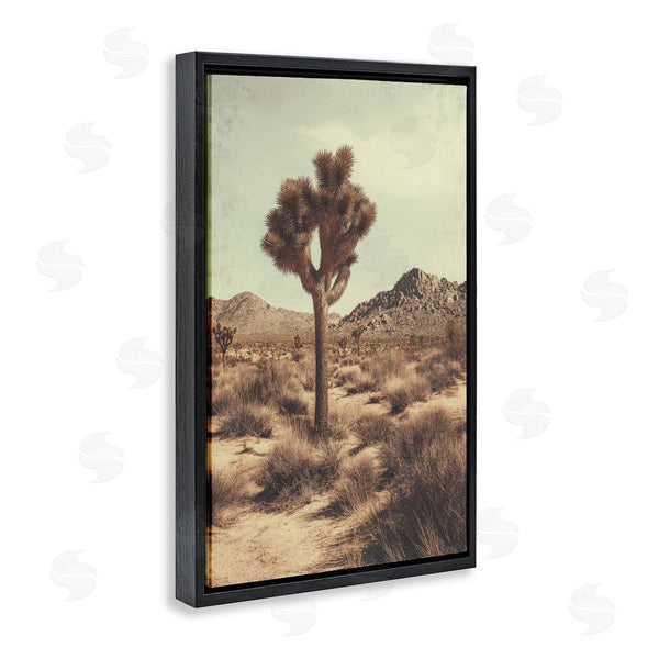 Stupell Industries Petal Prints Design | Lone Tree In Desert Wall Art