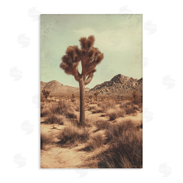 stupell industries Petal Prints Design | Lone Tree in Desert Wall Art