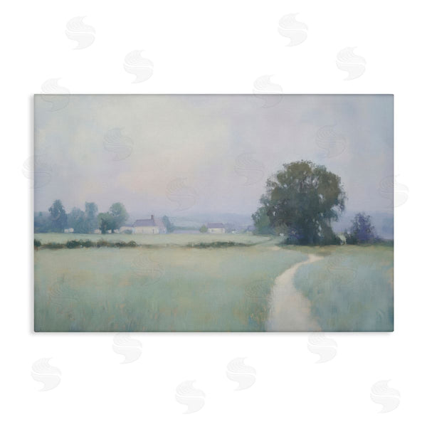 stupell industries Petal Prints Design | Long Driveway Bluish Landscape Wall Art