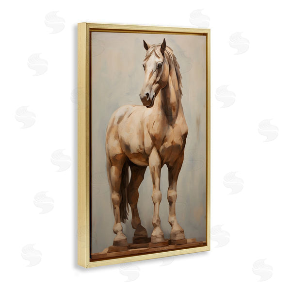 Stupell Industries Petal Prints Design | Magnificent Mare Standing
