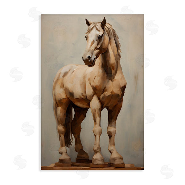 stupell industries Petal Prints Design | Magnificent Mare Standing