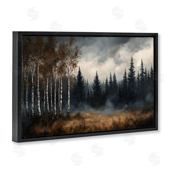 Stupell Industries Petal Prints Design | Misty Forest In Autumn Wall Art
