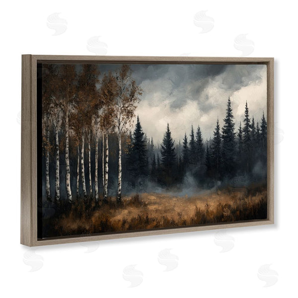 Stupell Industries Petal Prints Design | Misty Forest In Autumn Wall Art