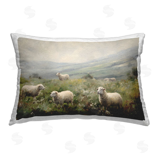 Stupell Industries Petal Prints Design | Misty Sheep Pasture
