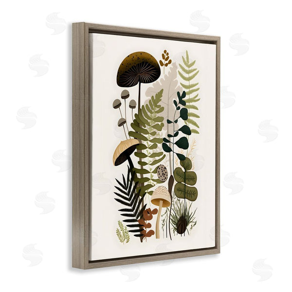 Stupell Industries Petal Prints Design | Mixed Earthy Botanicals Wall Art