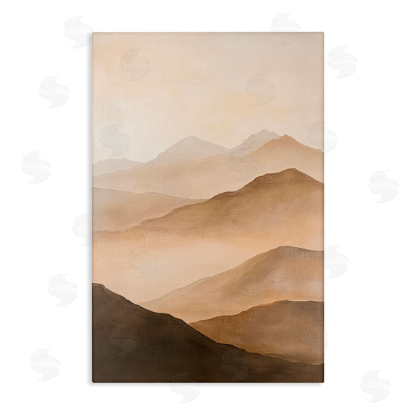 stupell industries Petal Prints Design | Moody Mountains Foggy Landscape Wall Art