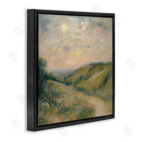 Stupell Industries Petal Prints Design | Mountain Path Landscape Painting Wall Art
