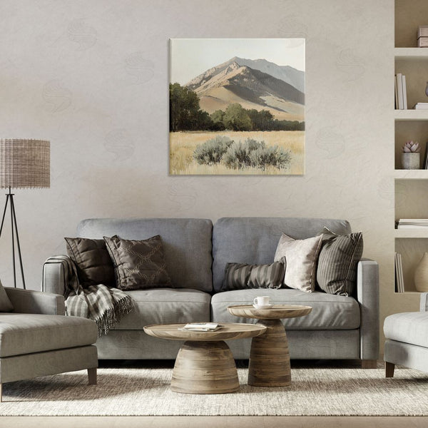 Stupell Industries Petal Prints Design | Mountain Ridgeline Landscape Wall Art