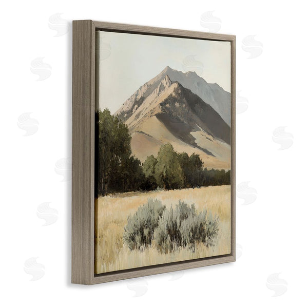 Stupell Industries Petal Prints Design | Mountain Ridgeline Landscape Wall Art