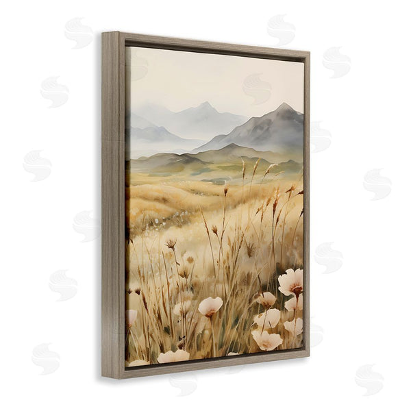 Stupell Industries Petal Prints Design | Mountain View Meadow Wall Art