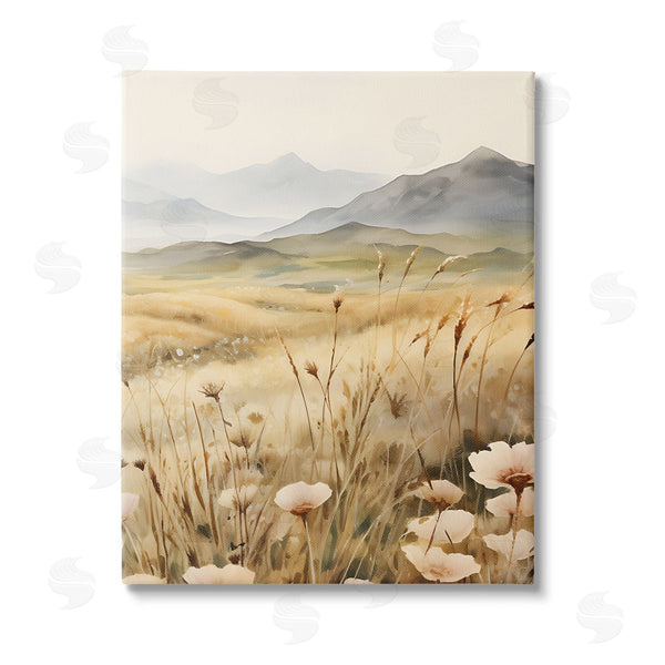 stupell industries Petal Prints Design | Mountain View Meadow Wall Art