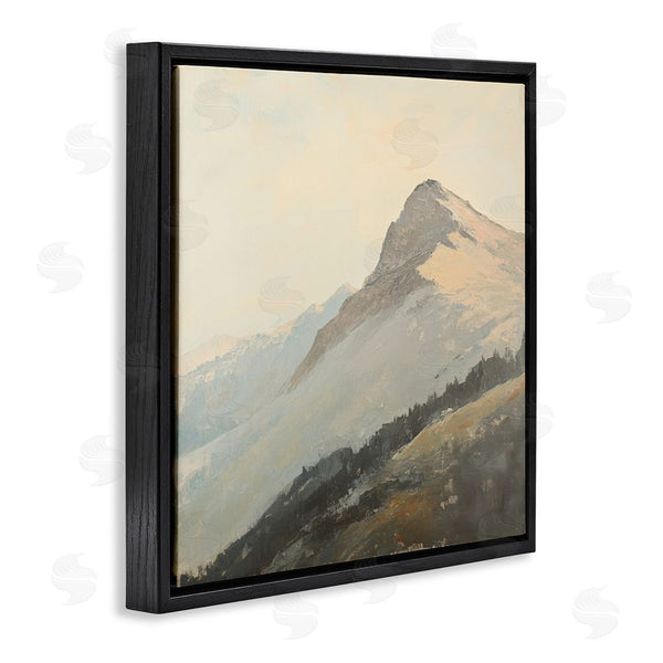 Stupell Industries Petal Prints Design | Mountain Vista Cliff Landscape Wall Art