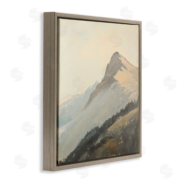 Stupell Industries Petal Prints Design | Mountain Vista Cliff Landscape Wall Art