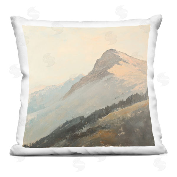stupell industries Petal Prints Design | Mountain Vista Cliff Landscape Printed Throw Pillow