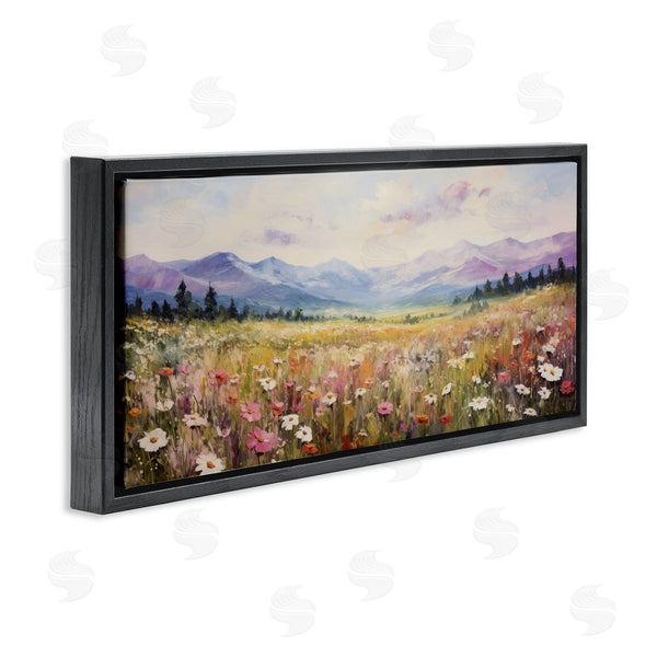Stupell Industries Petal Prints Design | Mountainous Daisy Meadow Wall Art