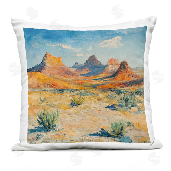 Stupell Industries Petal Prints Design | Mountains Of The Desert Printed Throw Pillow