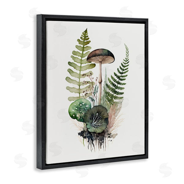 Stupell Industries Petal Prints Design | Mushroom & Ferns Nature Wall Art