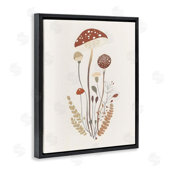 Stupell Industries Petal Prints Design | Mushrooms & Fern Sprigs Wall Art