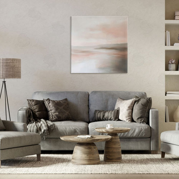 Stupell Industries Petal Prints Design | Muted Landscape Abstract Coast Wall Art