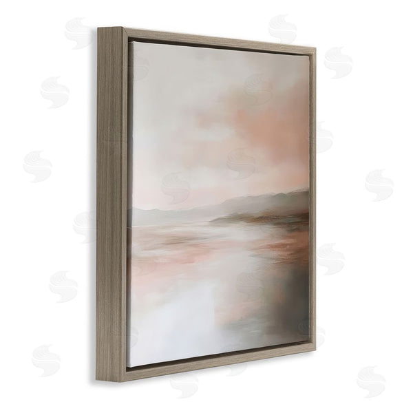 Stupell Industries Petal Prints Design | Muted Landscape Abstract Coast Wall Art