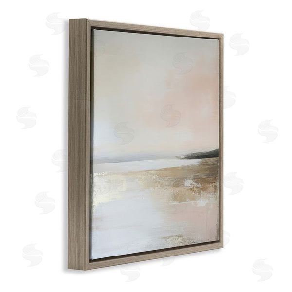 Stupell Industries Petal Prints Design | Muted Landscape Hidden Coast Wall Art