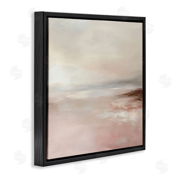 Stupell Industries Petal Prints Design | Muted Landscape Pink Tides Wall Art