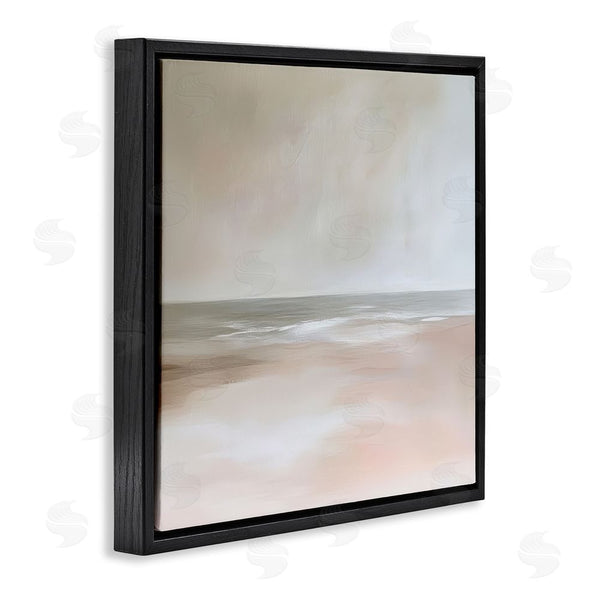 Stupell Industries Petal Prints Design | Muted Landscape Soft Coast Wall Art