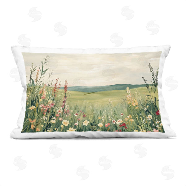 stupell industries Petal Prints Design | Nature's Meadow View Printed Throw Pillow