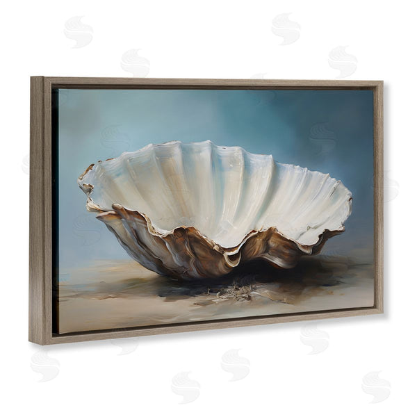Stupell Industries Petal Prints Design | Neutral Beach Seashell Wall Art