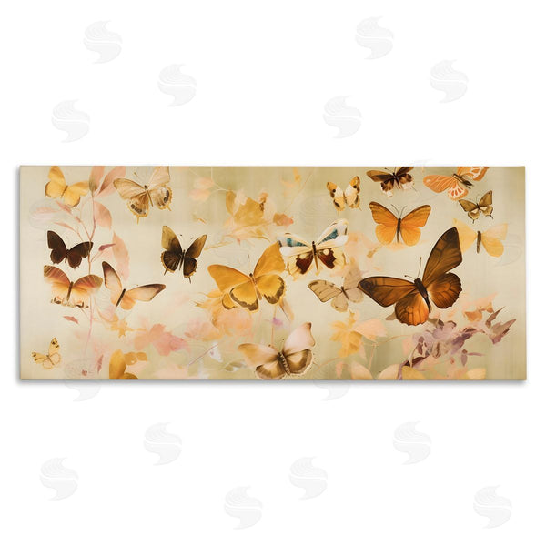 stupell industries Petal Prints Design | Neutral Butterfly Array Wall Art